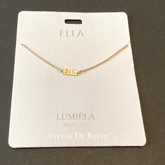 Marina De Buchi Jewelry - “Ella” Marina De Buchi Lumiela Necklace Gold